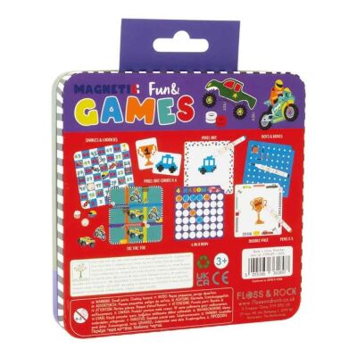 Floss & Rock Mıknatıslı Kutu Oyunları Cars - 3