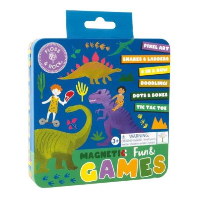Floss & Rock Mıknatıslı Kutu Oyunları Dino - 1