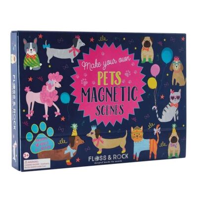 Floss & Rock Mıknatıslı Oyun Sahneleri Pets - 2