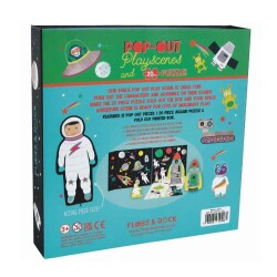 Floss & Rock Pop Out Oyun Sahneleri Space - 3