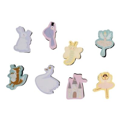 Floss & Rock Stamper Ahşap Baskı Seti Enchanted - 4