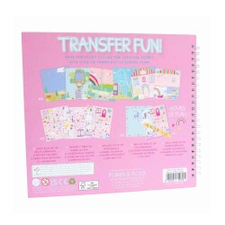 Floss & Rock Transfer Fun Aktivite Kitabı Rainbow Fairy Yeni - 4