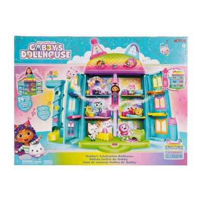 Gabbys Dollhouse Celebration Dollhouse Bebek Evi Yeni - 1