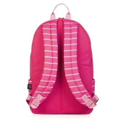Gap Kids Çift Bölme Sırt Çantası Pembe Çizgili - 3