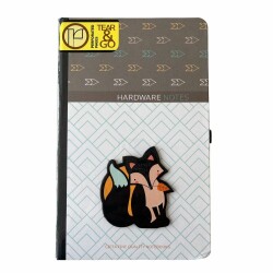 Gıpta Ahşap Figürlü Defter 120 Yap Çizgili Hardware - 4