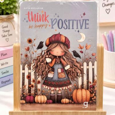 Gıpta Think Tel Dik. Karton Kap. Defter A4 60 Çiz. - 3