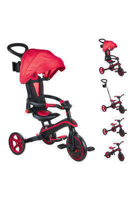 Globber Explorer 4 in1 Katlanabilir Bisiklet Kırmızı - 8