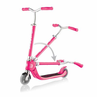 Globber Flow 125 Katlanabilir Scooter Fuşya - 2