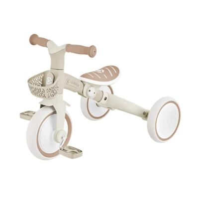 Globber Learning Trike 3in1 Plus Bisiklet Pastel Bej - 3