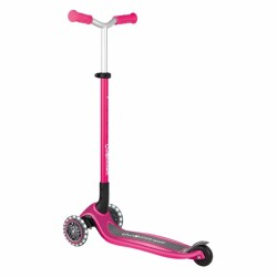 Globber Master Işıklı Katlanabilir Scooter Fuşya - 2