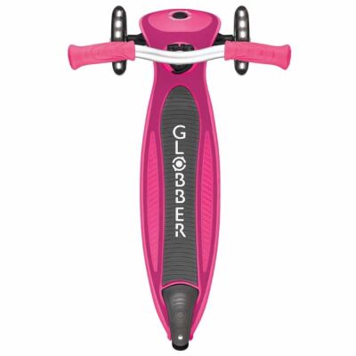 Globber Master Işıklı Katlanabilir Scooter Fuşya - 3