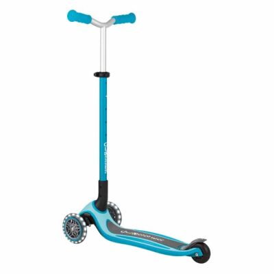 Globber Master Işıklı Katlanabilir Scooter Okyanus Mavisi - 2