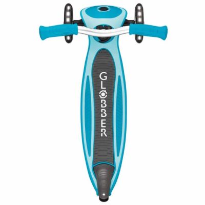 Globber Master Işıklı Katlanabilir Scooter Okyanus Mavisi - 3