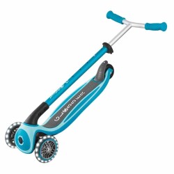 Globber Master Işıklı Katlanabilir Scooter Okyanus Mavisi - 4