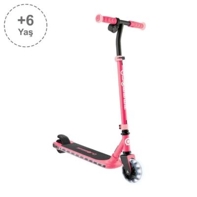 Globber One K E-Motion 6 Işıklı Elektrikli Scooter Mercan Pembesi - 4
