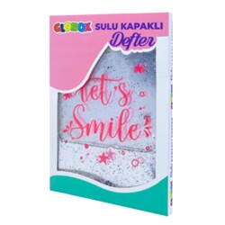 Globox Sulu Kapaklı Çizgili Defter 3448 - Globox