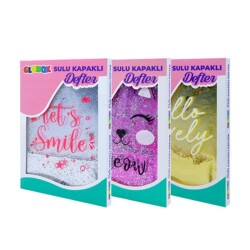 Globox Sulu Kapaklı Çizgili Defter 3448 - 2