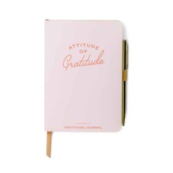 Gratitude Journal - Attitude Of Gratitude / Tükenmez Kalemli Defter 16,5X11,5 Cm - Designworks Ink