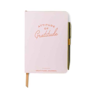 Gratitude Journal - Attitude Of Gratitude / Tükenmez Kalemli Defter 16,5X11,5 Cm - 1