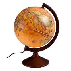 Gürbüz Antik Işıklı Küre 30 Cm - Gürbüz