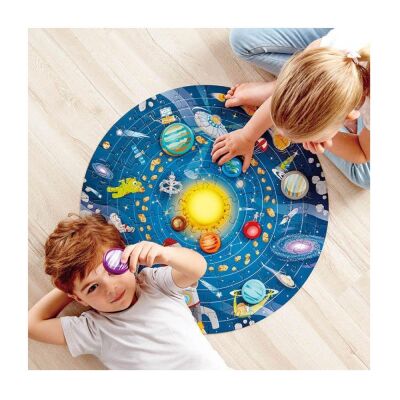 Hape Puzzle Güneş Sistemi Yuvarlak Yapboz - 5