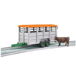 Hayvan Taşıma Römorku ve İnek - 3