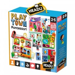 Headu Baby Play Town Oyun Montessori 2-5 Yaş - 2