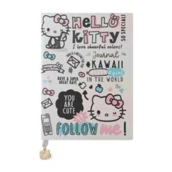 Hello Kitty Smyth Esnek Kapak Çizgili Defter 13 x 18 Cm 80 Gr Follow Me - Victorias Journal