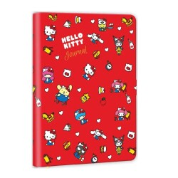 Hello Kitty Smyth Flexy Esnek Vegan Deri Kapaklı Defter 13x18 cm 80 gr 80 Yap. Çiz. - Victorias Journal