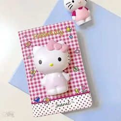 Hello Kitty Squishy Günlük A6 192 Sayf 100 Gr Renkli 525-2082 - Victorias Journal