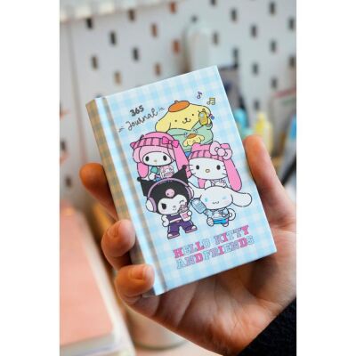 Hello Kitty ve Arkadaşları 365 Günlük Mini Boy Defter 80 Gr A7 - 1