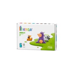 Hey Clay Yaratıcı Kil Seti - Cow, Doggie, Sheep - Hey Clay