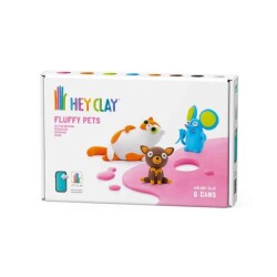 Hey Clay Yaratıcı Kil Seti - Persian cal, Mouse, Chihuahua - Hey Clay