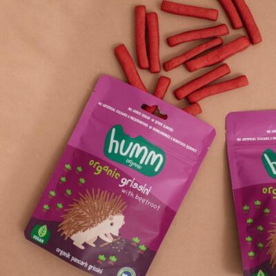 Humm Organik Pancarlı Grissini 55 gr - 2