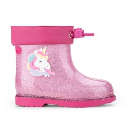 Igor Kız Çocuk Yağmur Botu Bimbi Unicornio Glitter W10339 - 2