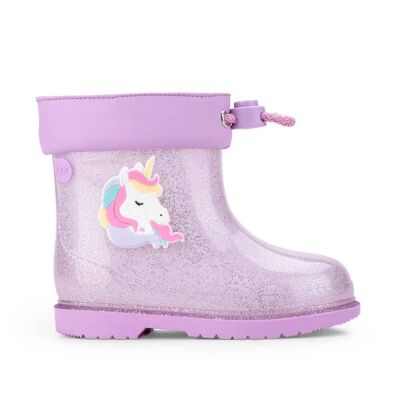 Igor Kız Çocuk Yağmur Botu Bimbi Unicornio Glitter W10339 - 6