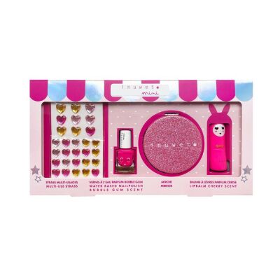 İnuwet Glitter Pink Kozmetik ve Cilt Bakım Hediye Seti - 1