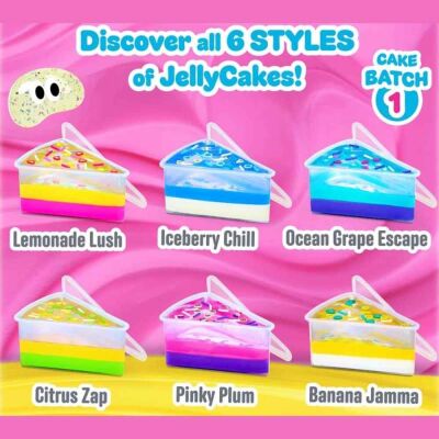 Jelly Cakes Slime S1 Chilin Cake JC120 - 6