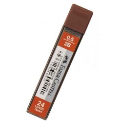 Faber Castell Kalem Ucu Min Süper Fine 75 mm 2B 0.5 mm - 1