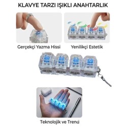 Klavye Tuşu Stres Anahtarlığı - 6