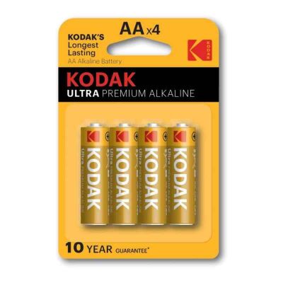 KODAK Ultra Premium AA Kalem Pil 4'lü - 1
