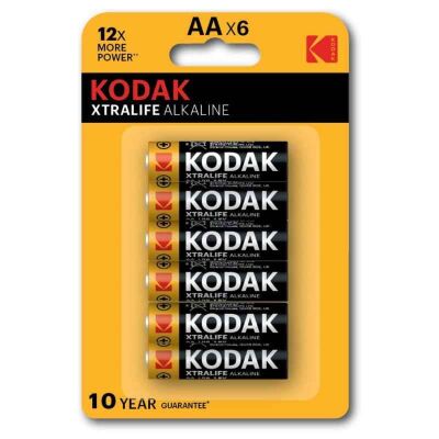 KODAK Xtralife AA Kalem Pil 6'lı - 1