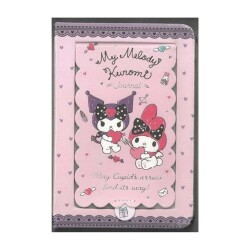 Kuromi Aynalı Sert Kapaklı Günlük A6 192 Sayfa 100 Gr Renkli 525-2089 - Victorias Journal