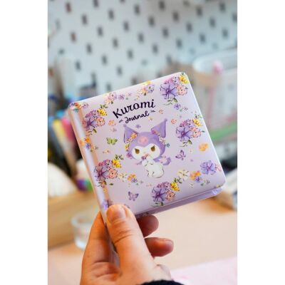 Kuromi Mini Kare Defter 9 x 9 Cm 192 Syf 100 Gr - 1
