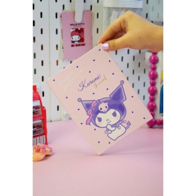 Kuromi Smyth Flexy Esnek Vegan Deri Kapaklı Defter 13x18 cm 80 gr 80 Yap. Çiz. - 1