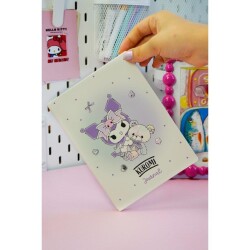 Kuromi Smyth Flexy Esnek Vegan Deri Kapaklı Defter 13x18 cm 80 gr 80 Yap. Çiz. - Victorias Journal