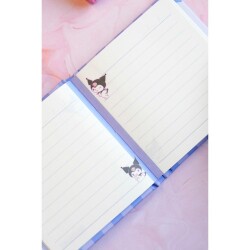Kuromi ve My Melody Mini Kare Defter 9 x 9 Cm 192 Syf 100 Gr - 3