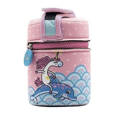 Laken Çelik 18/8 Txema Sanz Yemek Termosu+Neopren Kılıflı 0.50L - Jumping - 1