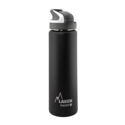 Laken Çelik Pipetli Termos Summit 0,75 Litre Siyah LKTS7N - Laken