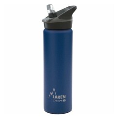 Laken Pipetli Çelik Termos Jannu 0,75L Mavi LKTJ7A - Laken